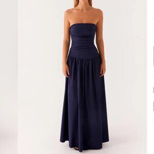 Peppermayo Exclusive - Carmel Maxi Dress - Navy